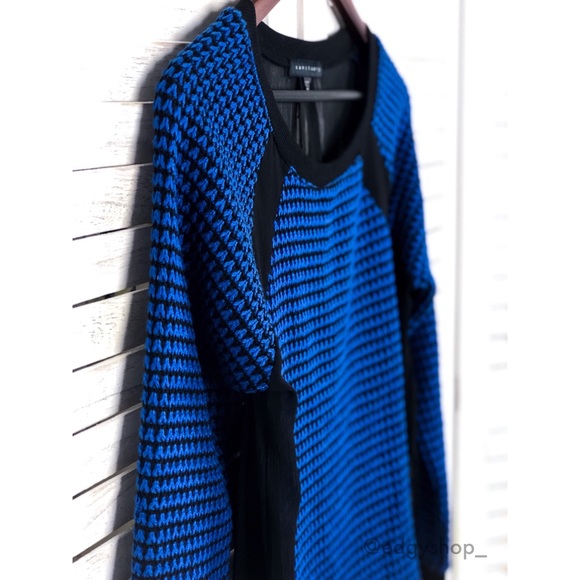 Sanctuary | Mixed Media Hi Lo Sweater - Picture 2 of 6